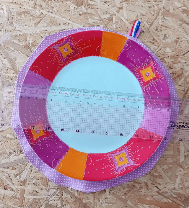 Set de table rose