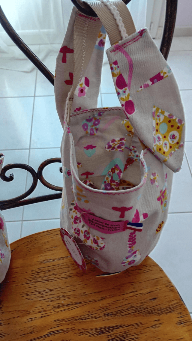 Panier champêtre lapin