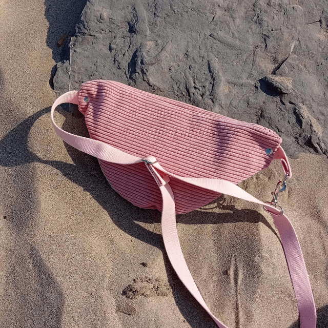 Sac banane rose