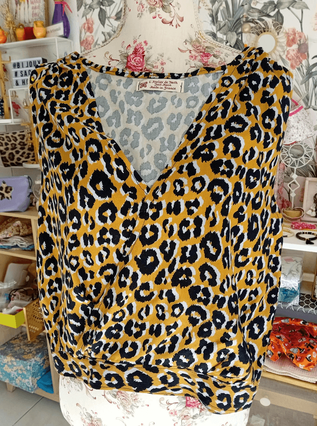 Blouse léopard 